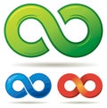 Infinity Logo Royalty Free Stock Photo