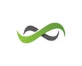 infinity logo symbol template icons app Royalty Free Stock Photo