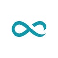 Infinity Logo vector template design Royalty Free Stock Photo