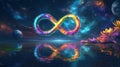 Infinity Loop in a Starry Cosmic Universe
