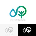 Infinity nature logo