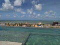 Infinity pooll overlooking the sea