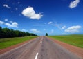Infinity road Royalty Free Stock Photo