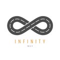 Infinity road loop logo.