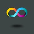 Infinity sign Royalty Free Stock Photo