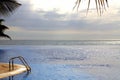 Infinity swimming pool Royalty Free Stock Photo