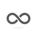Infinity symbol icon Royalty Free Stock Photo