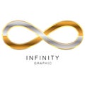 Infinity symbol icons Royalty Free Stock Photo