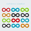 Infinity symbol Royalty Free Stock Photo