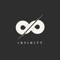 Infinity Vector Concept Symbol Icon or Logo