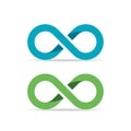 Infinity vector symbol Royalty Free Stock Photo