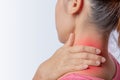 Inflammation left trapezius