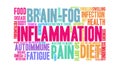 Inflammation v Word Cloud