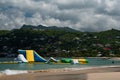 Inflatable beach playground