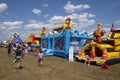 Inflatable bounce houses