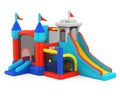 Inflatable Bouncy Castle Isolated