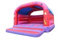 Inflatable Bouncy Castle. Royalty Free Stock Photo