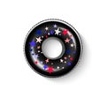 Float doughnut ring icon