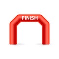 Inflatable finish arch icon