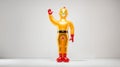 Inflatable man Royalty Free Stock Photo