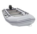 Inflatable Motor Boat Isolated