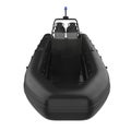 Inflatable Motor Boat Isolated