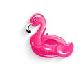 Float flamingo ring icon Royalty Free Stock Photo