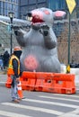 Inflatable Rat in New York