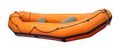 Inflatable rubber boat Royalty Free Stock Photo