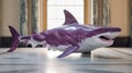 Inflatable Shark Sculpture A Unique Blend Of Art And Imagination