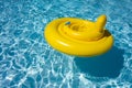 Inflatable Swimming Pool Float Tube Ring Baby Seat Royalty Free Stock Photo