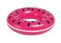 Inflatable watermelon pool float is perfect for summer fun and relaxation Royalty Free Stock Photo