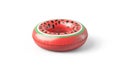 Inflatable Watermelon Ring Float for Summer Fun Royalty Free Stock Photo