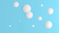 Inflating and deflating bubbles - 3d animation