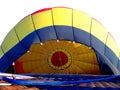 Inflating Hot Air Balloon Royalty Free Stock Photo