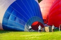 Inflation of balloons and balloon basket