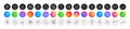 Inflation, International copyright and Talk line icons. For web app, printing. Round icon buttons. Vector