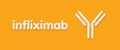 Infliximab monoclonal antibody fragment drug. Targets TNF-alpha, indications for use include crohn's disease, ulcerative