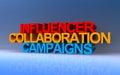 influencer collaboration campaigns on blue