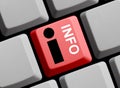 Info and Information on red keyboard