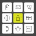 info , setting , video , cart , technology , online, internet ,