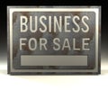 Info Sign business sale Royalty Free Stock Photo