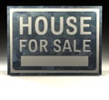 Info Sign house for sale Royalty Free Stock Photo