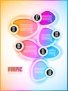 Infographcs design template Royalty Free Stock Photo