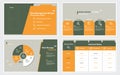 Risk Management Module Presentation Slide Design Templates on a white background. Vector infographics. stock illustration Website