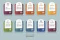 Infographic Authentication template. Icons in different colors. Include Code, Palm Recognotion, Fingerprint Recognotion, Face
