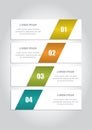 Infographic banners Royalty Free Stock Photo