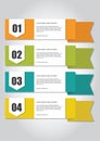 Infographic banners Royalty Free Stock Photo