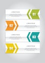 Infographic banners Royalty Free Stock Photo