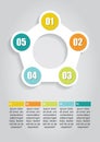 Infographic banners Royalty Free Stock Photo